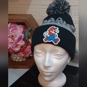 Nintendo Super Mario Boys Winter Hat Beanie Toque